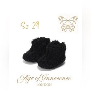 AGE OF INNOCENCE sz 29 YETI MINI BLACK BOOTS